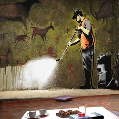 Fototapeet - Banksy - Cave Painting цена и информация | Фотообои | kaup24.ee