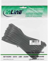 InLine, RJ11, 15 m цена и информация | Кабели и провода | kaup24.ee