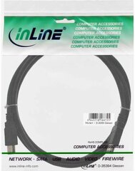 InLine, 6 Pin, 1.8 m hind ja info | Kaablid ja juhtmed | kaup24.ee