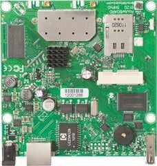 Микротик RB912UAG-5HPnD | WiFi-роутер | 5 ГГц, 1x RJ45 1000 Мбит/с, 1x miniPCIe цена и информация | Маршрутизаторы (роутеры) | kaup24.ee