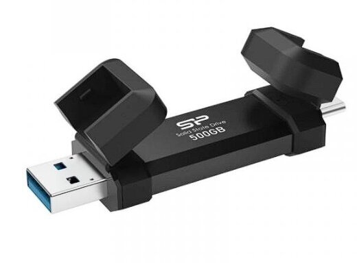 Silicon Power DS72 SP500GBUC3S72V1K hind ja info | Välised kõvakettad (SSD, HDD) | kaup24.ee