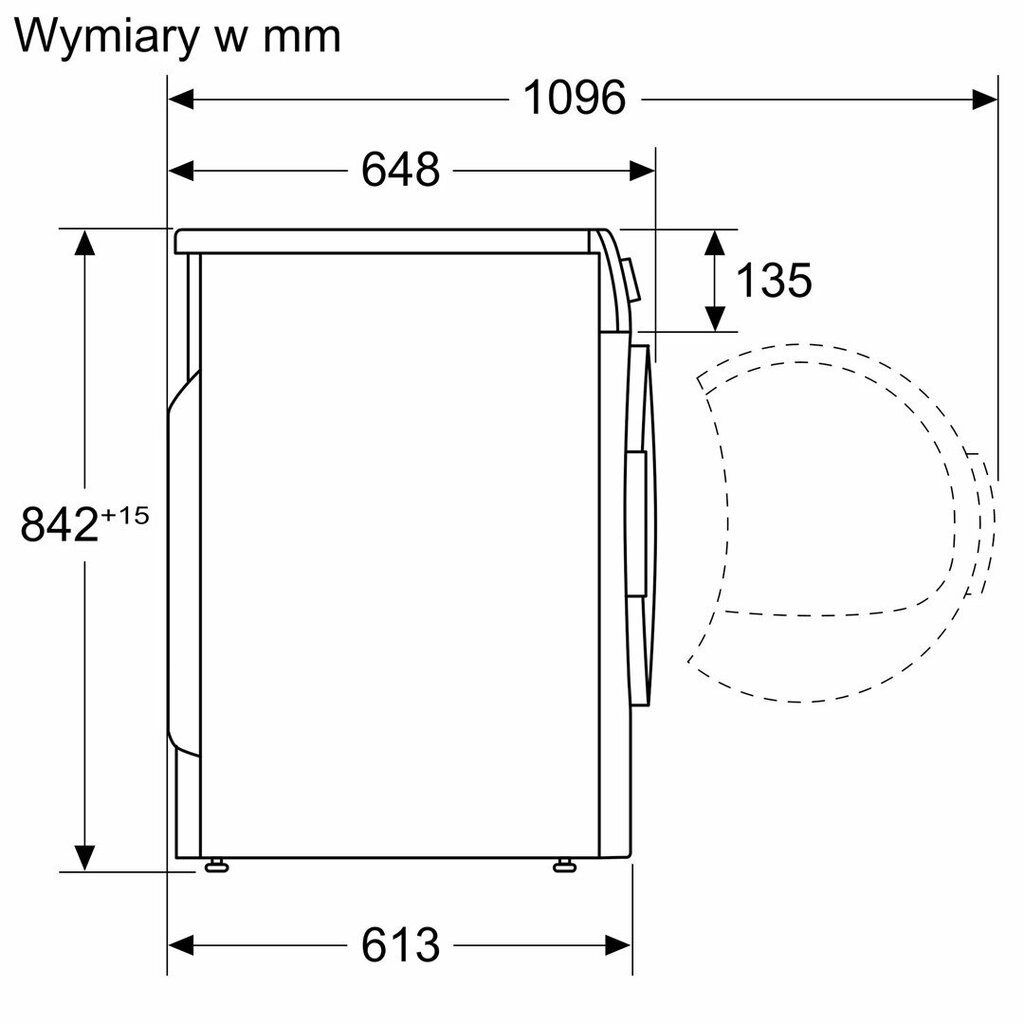 Bosch WQG233DKPL цена и информация | Pesukuivatid | kaup24.ee