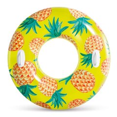 Колесо для плавания, 107 см, ананас цена и информация | Надувные и пляжные товары | kaup24.ee