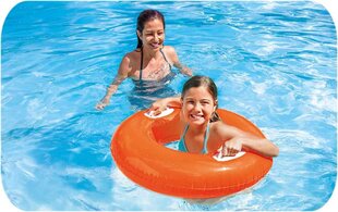 Ujumisrõngas käepidemetega, 76 cm, roosa hind ja info | Täispuhutavad veemänguasjad ja ujumistarbed | kaup24.ee