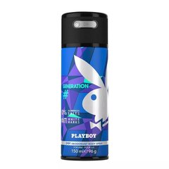 Sprei deodorant Generation for Men hind ja info | Playboy Kosmeetika, parfüümid | kaup24.ee