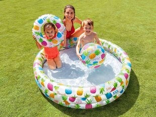 Надувной бассейн с мячом Intex, 132 см. x 28 см цена и информация | Бассейны | kaup24.ee