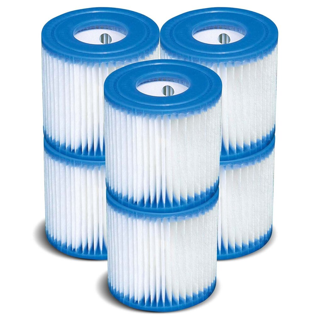 Tüüp H basseinipumba filter 6 tk, Intex hind ja info | Basseini filtrid | kaup24.ee