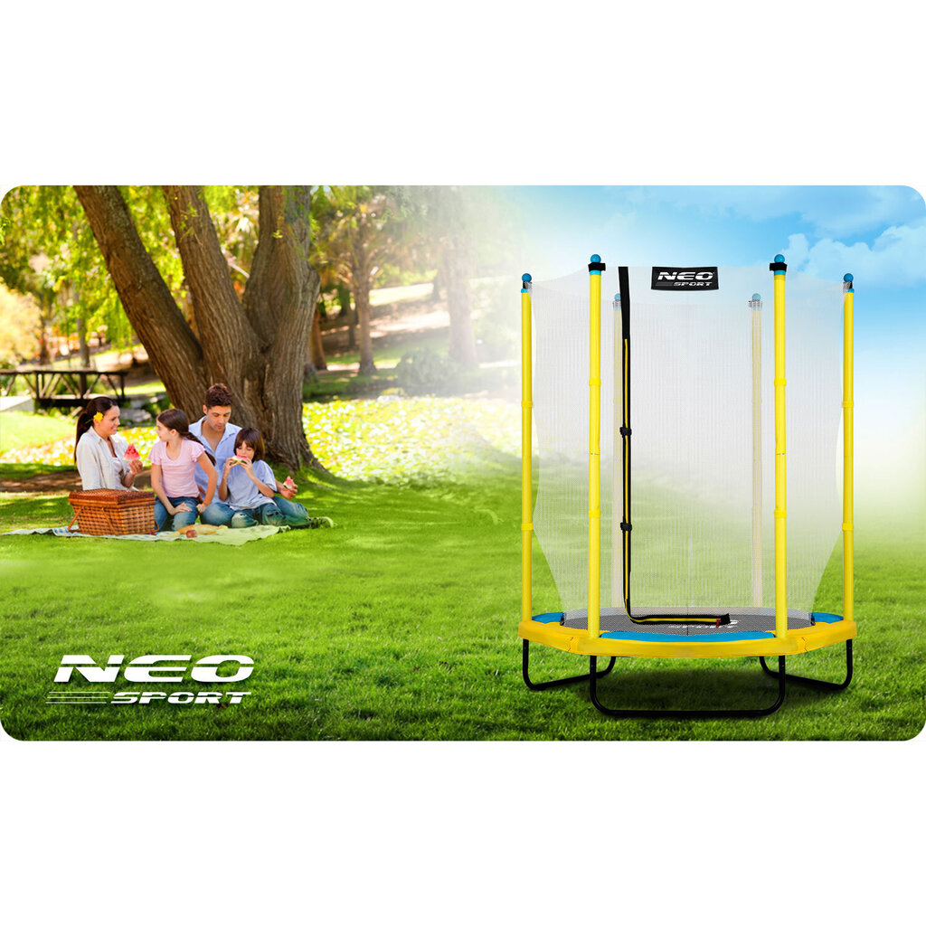 Batuut lastele, Neo Sport, 140 cm hind ja info | Batuudid ja batuudi varuosad | kaup24.ee