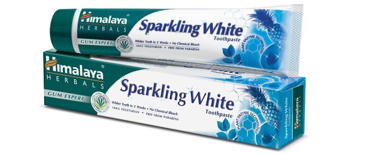 Himalaya Sparkling White Toothpaste hambapasta 80 g hind ja info | Suuhügieen | kaup24.ee