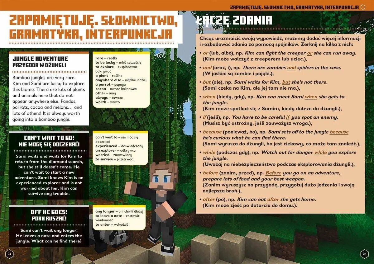 Minecrafti brošüür. Inglise keel. Megataskid 9+ hind ja info | Lasteraamatud | kaup24.ee
