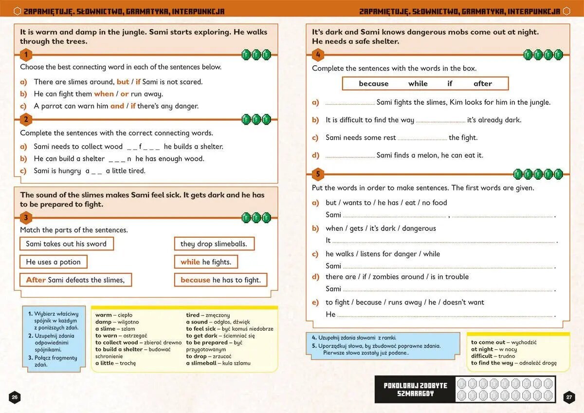 Minecrafti brošüür. Inglise keel. Megataskid 9+ hind ja info | Lasteraamatud | kaup24.ee