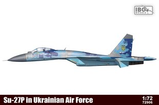 Plastmudel Ukraina õhujõudude Su-27P hind ja info | Mudelautode kollektsioneerimine | kaup24.ee