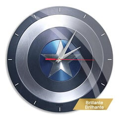 Настенные часы ERT Group Captain America цена и информация | Часы | kaup24.ee