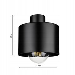 Led-lux seinavalgusti, must hind ja info | Seinavalgustid | kaup24.ee