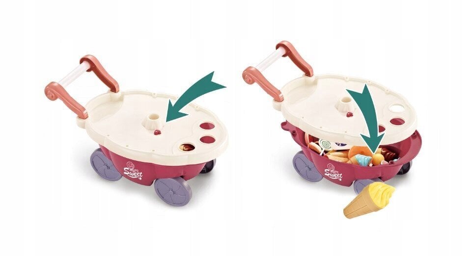 Kauplus jäätisekohvik kondiitritöökoda lastele hind ja info | Tüdrukute mänguasjad | kaup24.ee