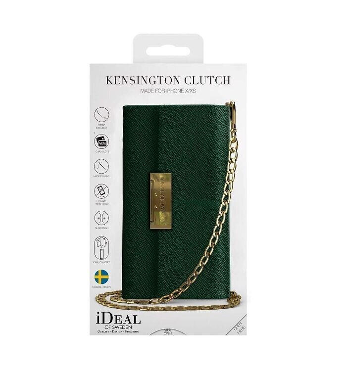 iDeal of Sweden, iPhone X/iPhone XS, roheline, crossbody hind ja info | Telefoni kaaned, ümbrised | kaup24.ee