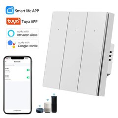 Nutikas wifi elektrilüliti kaugrakendusega 600W LIVMAN DS-1081WL цена и информация | Выключатели, розетки | kaup24.ee