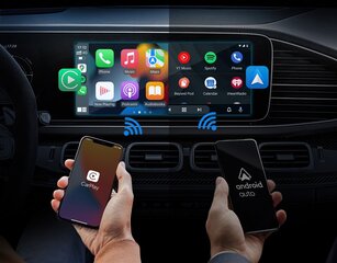 Ottocast Play2Video CA400 Wireless Apple CarPlay Android Auto цена и информация | FM модуляторы, FM трансмиттер | kaup24.ee