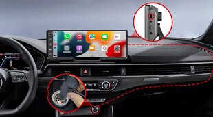Портативный автомобильный дисплей 10" Apple Carplay Android Auto Ottocast цена и информация | FM модуляторы, FM трансмиттер | kaup24.ee