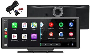 Ottocast kaasaskantav autokuvar 10" kaamera 2K Apple Carplay Android Auto цена и информация | FM модуляторы, FM трансмиттер | kaup24.ee