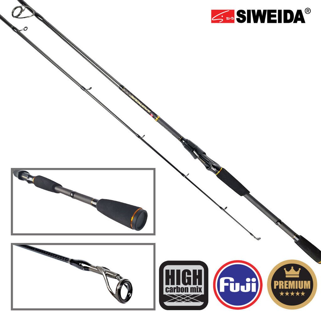 Spinning Siweida-Samurai Fuji hind ja info | Ridvad, ridvahoidjad | kaup24.ee