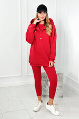 rotes zweiteiliges jogging-set с приложением цена и информация | Спортивная одежда для женщин | kaup24.ee