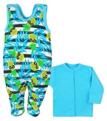костюм 74 см, бирюзовый TM16549 цена и информация | Комплекты одежды для новорожденных | kaup24.ee