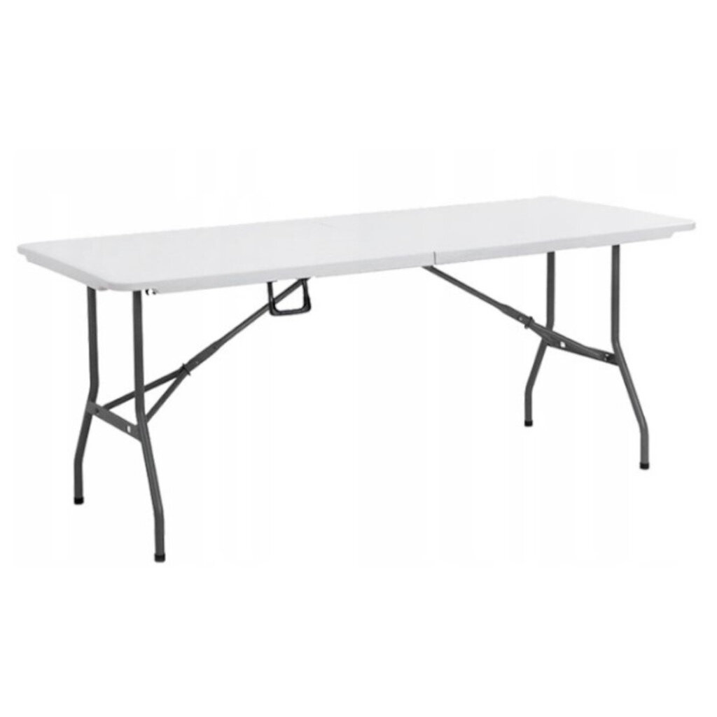 Kokkupandav/aiamööbli komplekt, 1 laud + 6 tooli, Viking, valge hind ja info | Aiamööbli komplektid | kaup24.ee