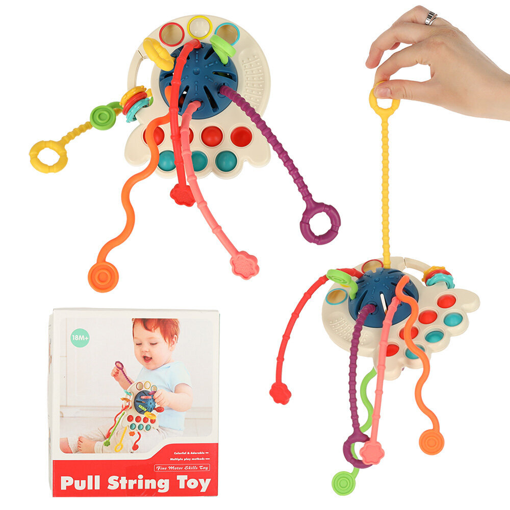 Montessori sensoorsed mänguasjad, teether, sinine hind ja info | Imikute mänguasjad | kaup24.ee