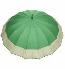 Женский зонт Parasol, 16 клиньев, зеленый цена и информация | Женские зонты | kaup24.ee