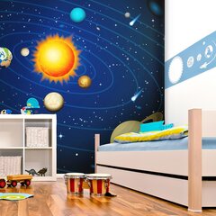 Fototapeet - Solar system цена и информация | Фотообои | kaup24.ee