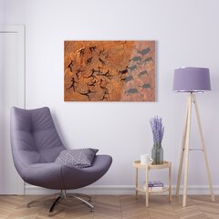 Картина из закаленного стекла Охота на оленей цена и информация | Картины, живопись | kaup24.ee