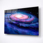 Karastatud klaasist pilt spiraalgalaktika hind ja info | Seinapildid | kaup24.ee