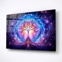 Картина из закаленного стекла Волшебное дерево цена и информация | Картины, живопись | kaup24.ee