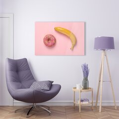 Karastatud klaasist pilt banaan ja sõõrik hind ja info | Seinapildid | kaup24.ee