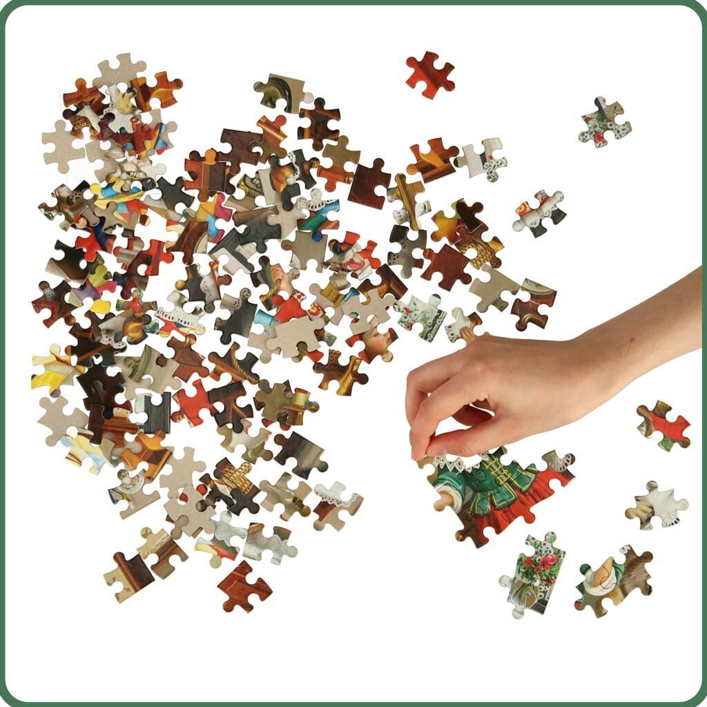 Punamütsike puzzle, 120 tükki hind ja info | Pusled | kaup24.ee