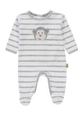 Детская пижама с длинным рукавом Bellybutton, серо-белая в полоску с обезьянкой цена и информация | Ползунки, слипы | kaup24.ee