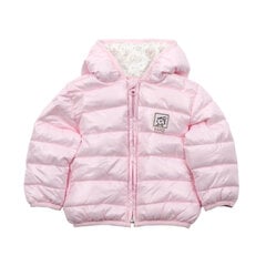Jope tüdrukutele Kanz, roosa цена и информация | Пальто, куртки для малышей | kaup24.ee