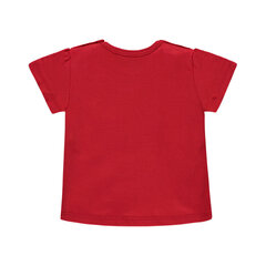 Блузка с короткими рукавами для девочек, серая, Kanz цена и информация | Футболка для малышки фуксия | kaup24.ee