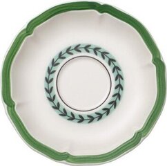 Espressotassi alustaldrik Villeroy & Boch French Garden Green Line, 13 cm цена и информация | Посуда, тарелки, обеденные сервизы | kaup24.ee