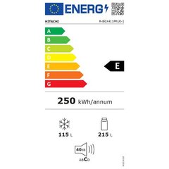 Хитачи R-BGX411PRU0-1 (XGR) цена и информация | Холодильники | kaup24.ee