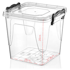 пластиковый контейнер, 3,7 л, с крышкой цена и информация | Посуда для хранения еды | kaup24.ee