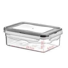 пластиковый контейнер, 2,6 л, с крышкой цена и информация | Посуда для хранения еды | kaup24.ee