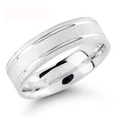 Обручальное кольцо, 5,5 мм цена и информация | Мужские украшения | kaup24.ee