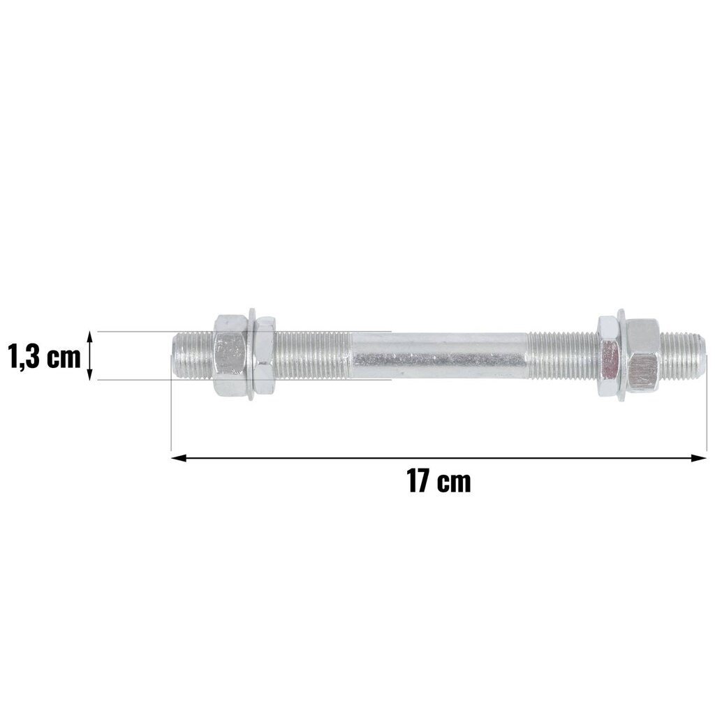 Kilpkonnaratas, 40cm., roheline ja must hind ja info | Aiakärud | kaup24.ee