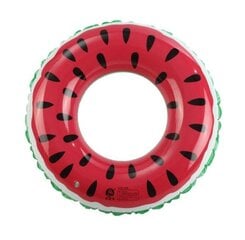 Надувной круг, 80 см, красный цена и информация | Надувные и пляжные товары | kaup24.ee