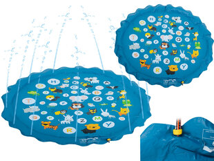 Vesipihustusmatt aiapurskkaev, 170 cm. hind ja info | Täispuhutavad veemänguasjad ja ujumistarbed | kaup24.ee