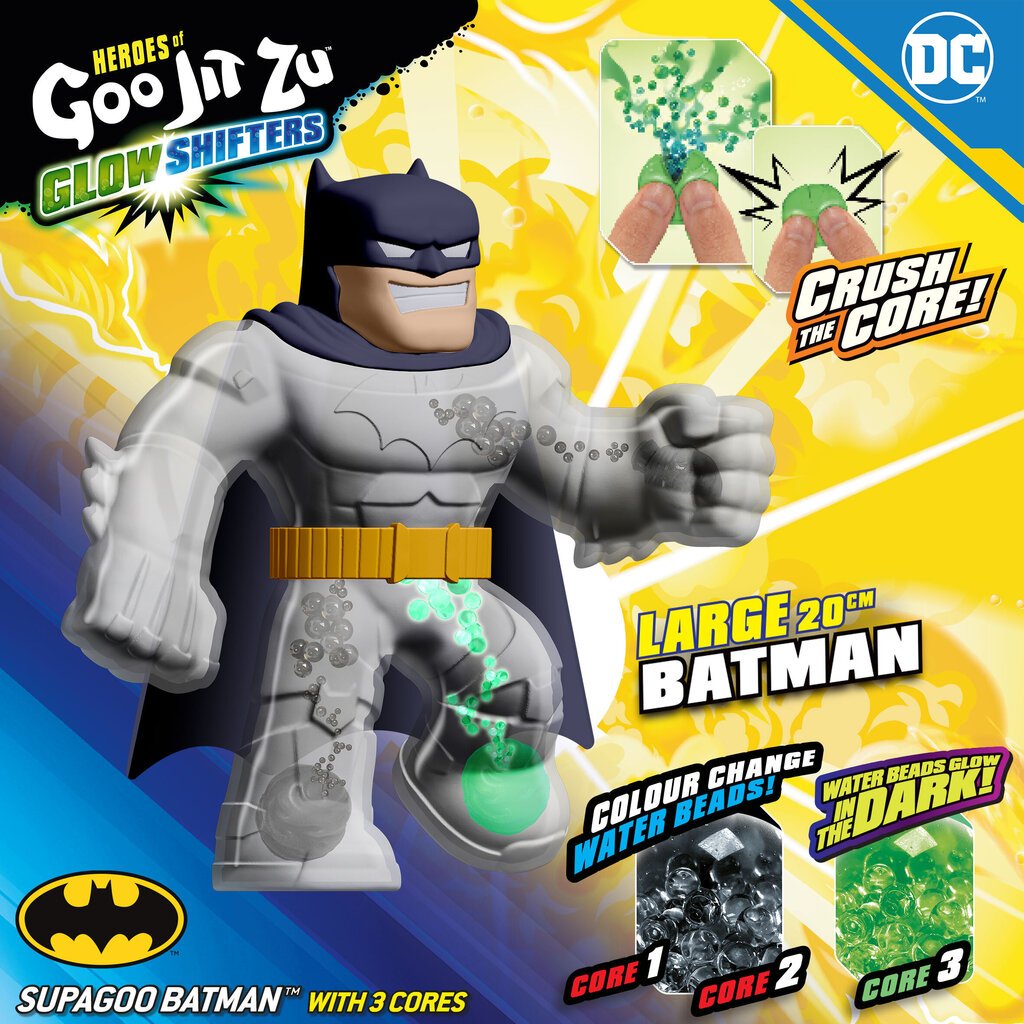 Heroes Of Goo Jit ZU DC Mängufiguur Goo Shifters - Batman hind ja info | Poiste mänguasjad | kaup24.ee