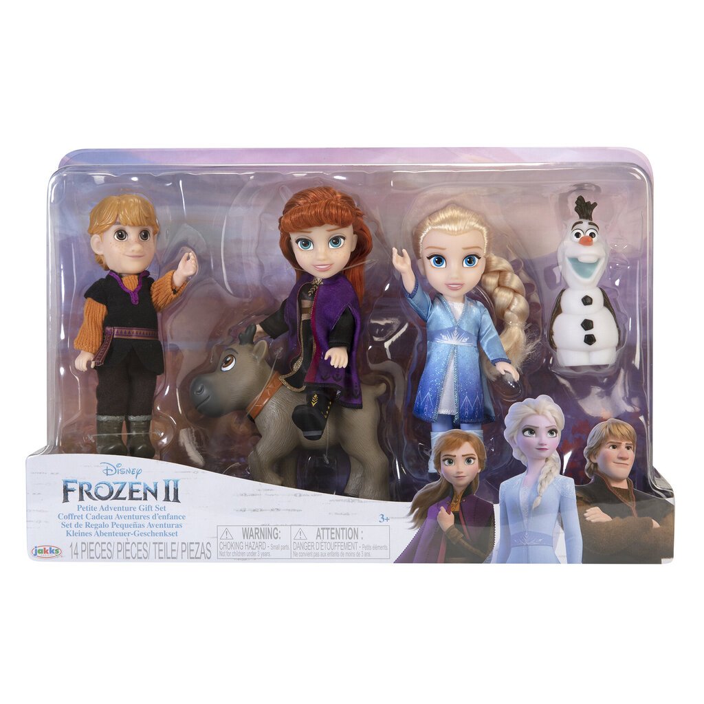 Frozen komplekt koos Figuuridega hind ja info | Tüdrukute mänguasjad | kaup24.ee