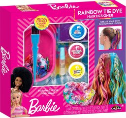 Barbie Komplekt Rainbow Tie-Dye Hair Designer цена и информация | Косметика для мам и детей | kaup24.ee